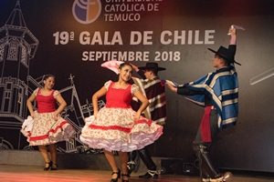 Prensa UC Temuco » La 19ª Gala de Chile adelantó las Fiestas Patrias en UC Temuco