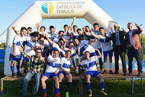 Prensa UC Temuco » UC Temuco se quedó con la Copa UCT 60 Años