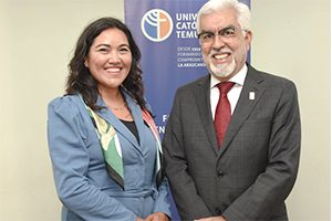 Prensa UC Temuco » Facultad de Ciencias Religiosas y Filosofía recibe a su nueva decana