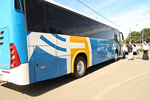 Prensa UC Temuco » La UC Temuco estrenó un nuevo bus para traslado académico