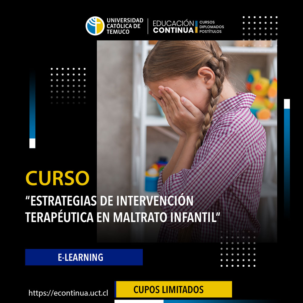 CURSO “ESTRATEGIAS DE INTERVENCIÓN TERAPÉUTICA EN MALTRATO INFANTIL”