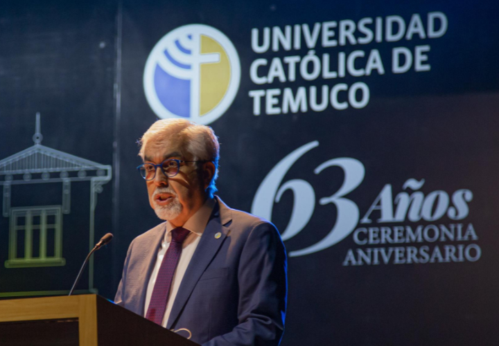 Universidad Católica de Temuco conmemoró sus 63 años de historia con significativa Cuenta Pública > UCT
