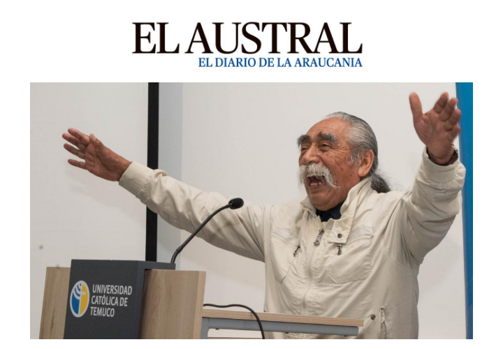 Hombre Pájaro: UCT rindió homenaje a destacado Tesoro Humano Vivo Lorenzo Aillapán