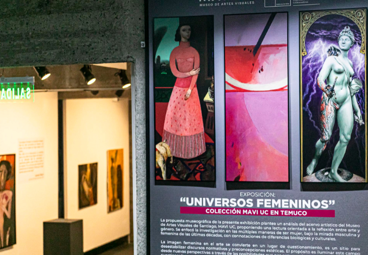 Exposición “Universos femeninos” cuestiona representaciones de la mujer en las artes visuales > UCT