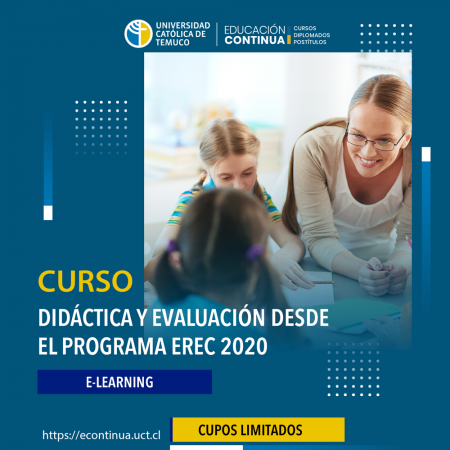 CURSO DIDÁCTICA Y EVALUACIÓN DESDE EL PROGRAMA EREC 2020 (I VERSIÓN)