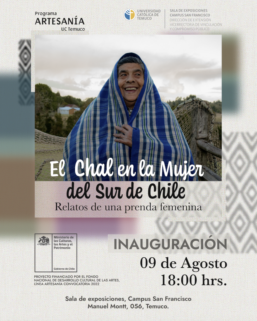Inauguración exposición: El chal en la mujer del sur de Chile, relatos de una prenda femenina