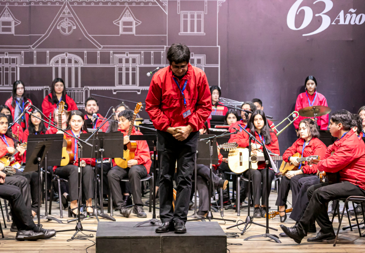 UC Temuco recibió la visita de la Orquesta Sinfónica Latinoamericana de Cunco > UCT