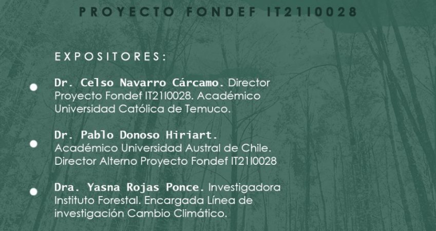 Situación Actual de las Plantaciones Nativas de Chile y Perspectivas en Torno al Cambio Climático
