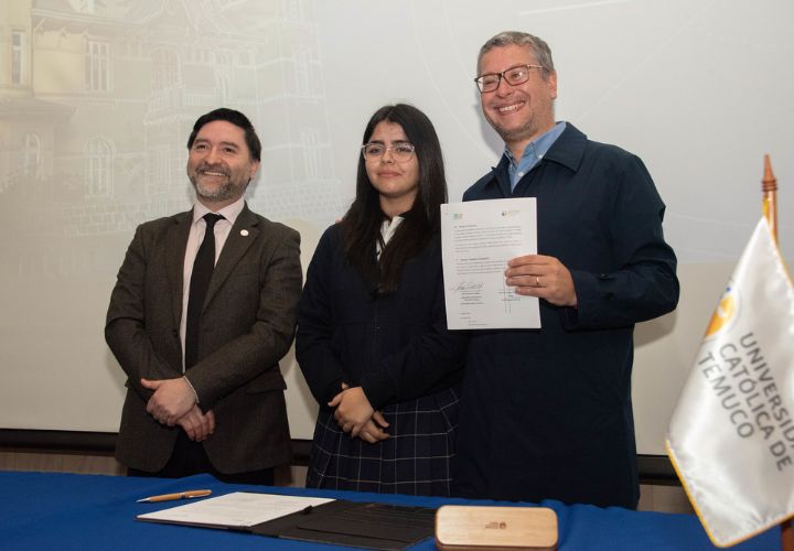 Universidad Católica de Temuco y Municipalidad de Temuco firman convenio de colaboración en materia de salud mental > UCT